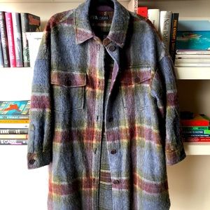 Zara Wool Blend Overshirt